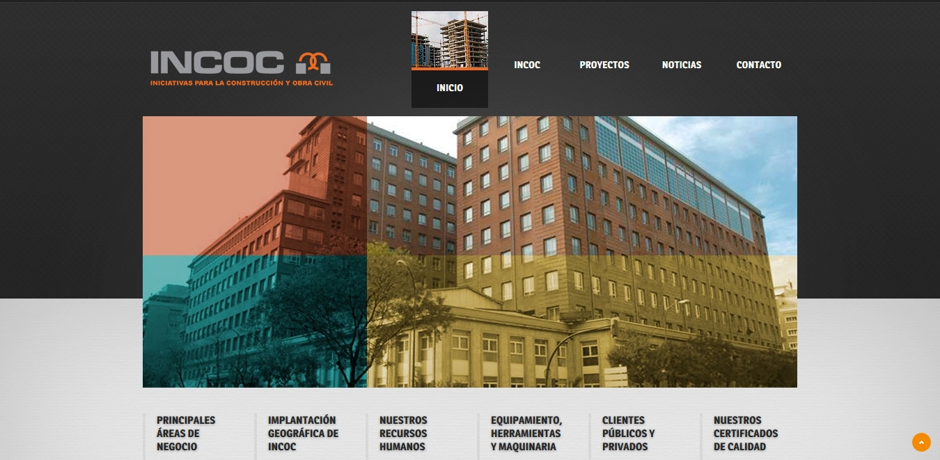 INCOC: Nuevo diseño web