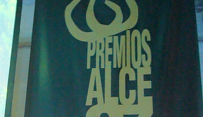 Detalle de las lonas de la Gala