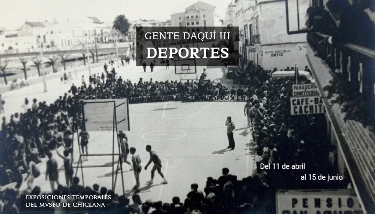 Grupo Camaleón colabora con el Museo de Chiclana para el diseño del material promocional de la exposición “Gente Daquí III: Deportes”.