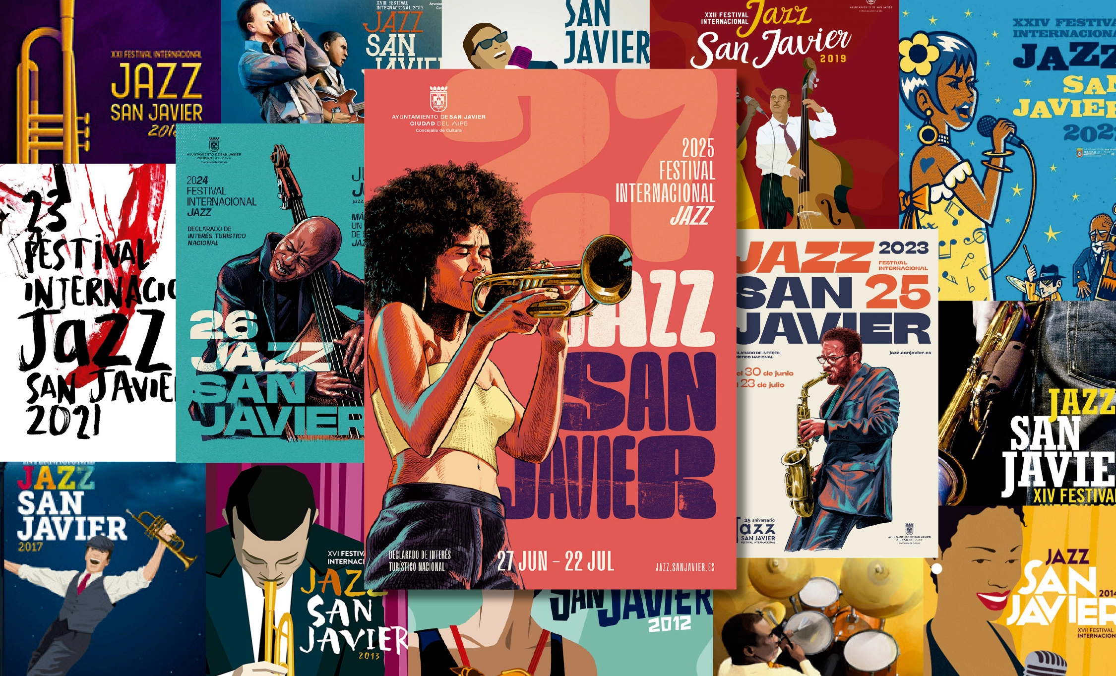 Un año más grupo camaleón se encarga de la comunicación del Festival Jazz San Javier.