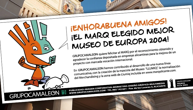 Llumiq, la mascota del MARQ