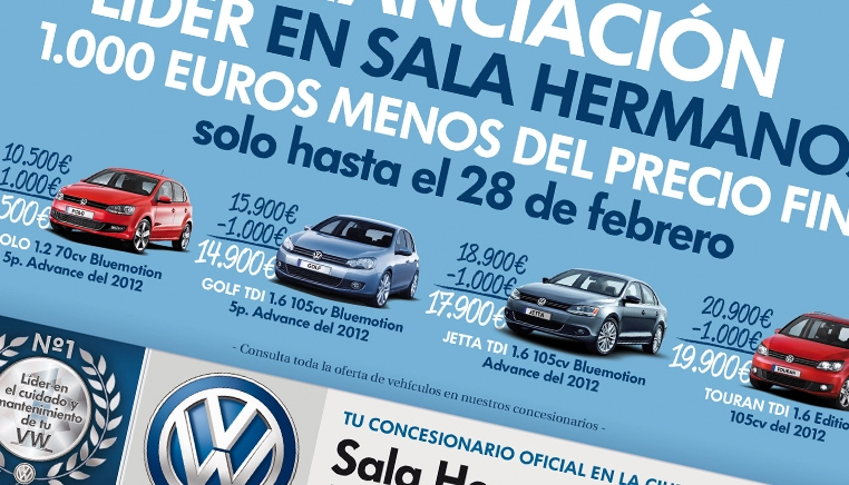 Campaña publicitaria 'Líder' para Volkswagen Sala