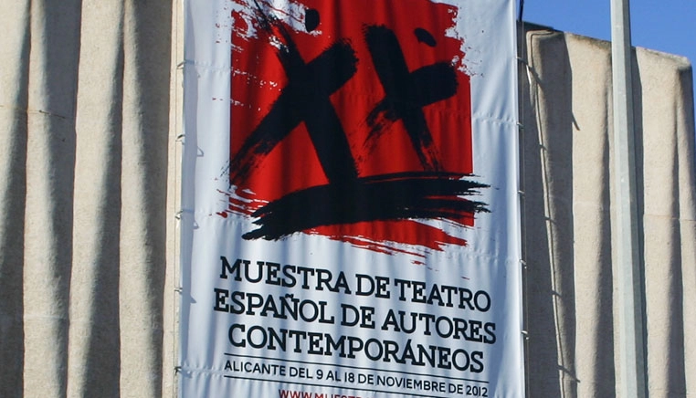 Campaña de promoción de la XX Muestra de Teatro Español de Autores Contemporáneos
