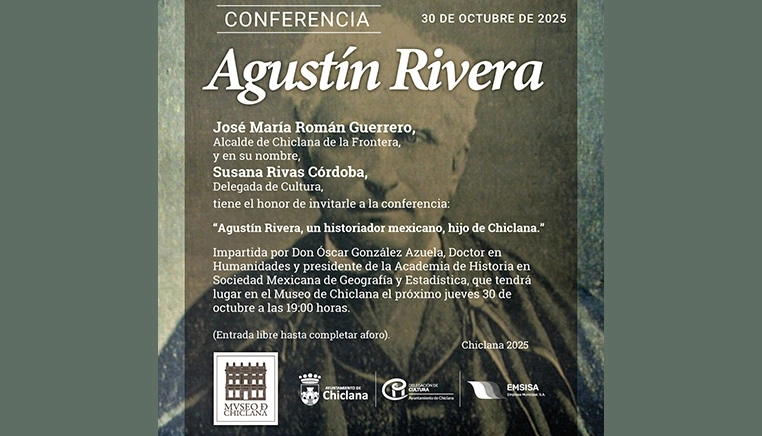 Portada Conferencia de Agustín Rivera