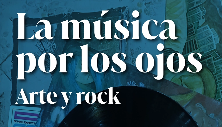 Diseño de cartel para la exposición "La música por los ojos".