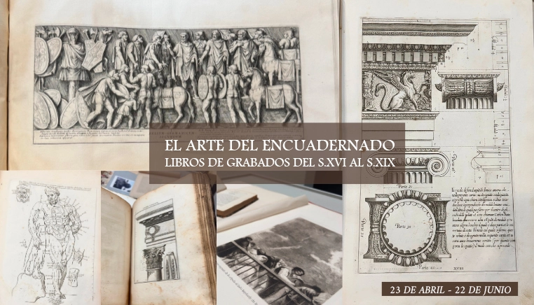 Exposición "El arte encuadernado".