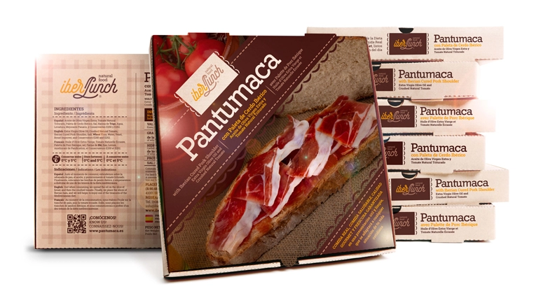 Packaging para Pantumaca de Iberlunch, por Grupo Camaleón Creativos