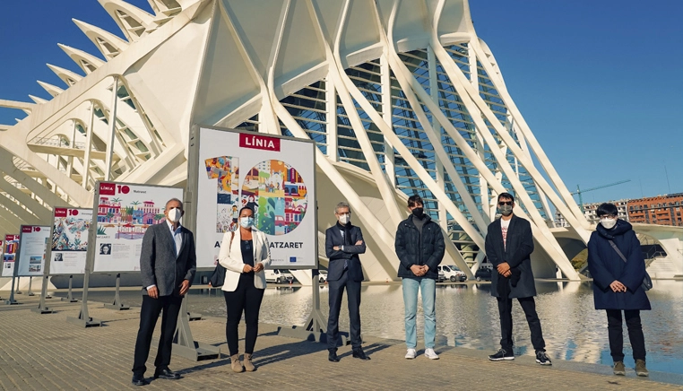 Exposición nueva Línea 10 de Metrovalencia