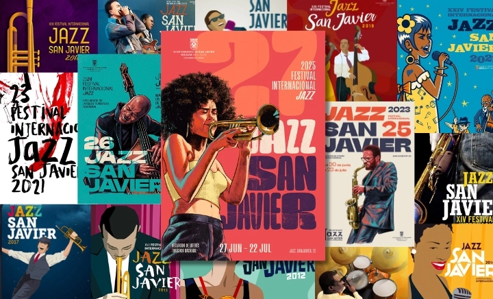 Diseño para el Festival Jazz San Javier.