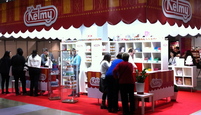 Un Stand muy Dulce, Kelmy en Intersicop 2011