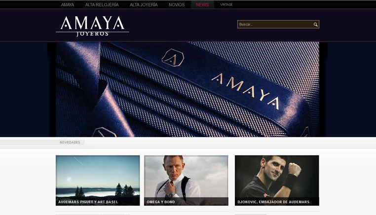 Diseño Web Amaya Joyeros: Un Mundo Precioso