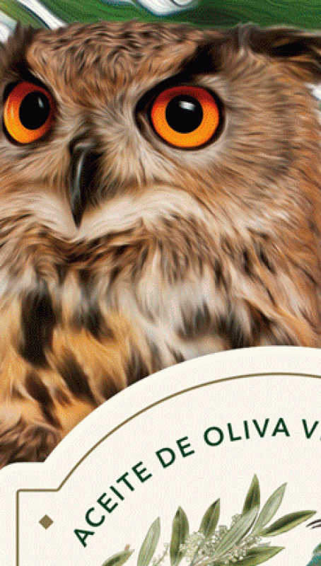 Envase del aceite Azahar del Olivo, de Finca Fuensanta, diseñado por Grupo Camaleón Creativos