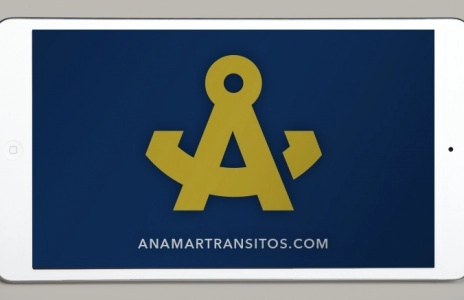 Diseño de imagen corporativa para Anamar Logística y Tránsitos, S.L.