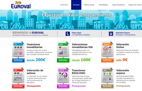 Nuevo proyecto web de Euroval