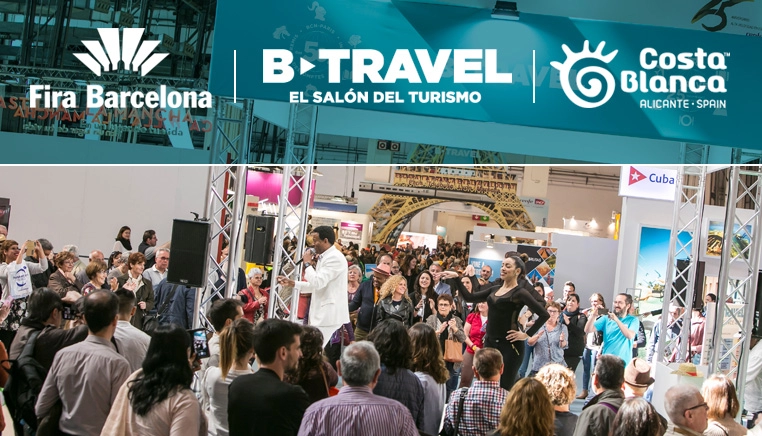 Presencia del Patronato Provincial de Turismo de Alicante Costa Blanca en la feria B-Industrial, dentro de B-Travel 2018, en Fira Barcelona