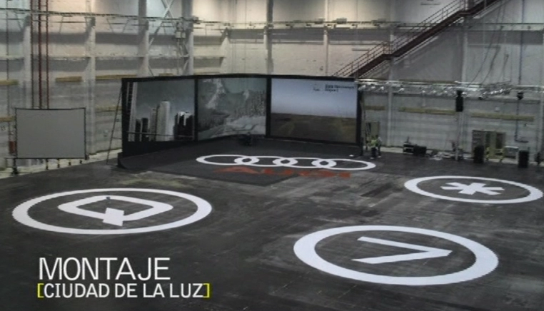 Diseño, planificación y organización de la presentación en Ciudad de la Luz del AUDI Q7